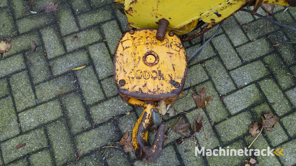 Demag Kraanarm met lier