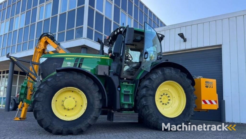 John Deere 6r.230 + Herder MBK512LSH maaiarm 6 R
