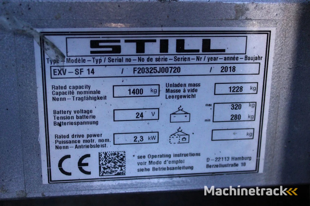 Still exvsf14 stapelaar elektrische triplex
