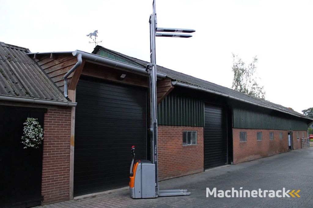 Still exv16 stapelaar nieuwe accu elektrische triplex freelift