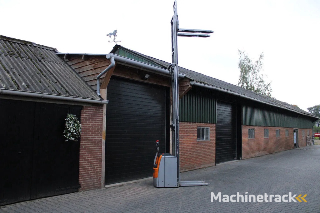 Still exv16 stapelaar nieuwe accu elektrische triplex freelift