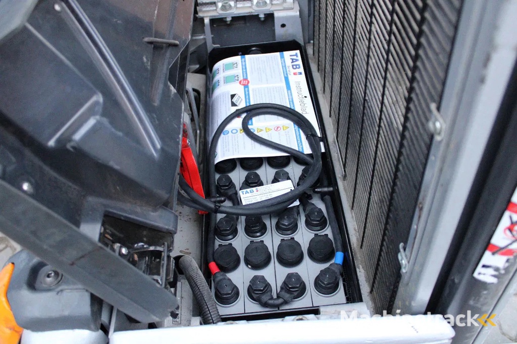 Still exv16 stapelaar nieuwe accu elektrische triplex freelift