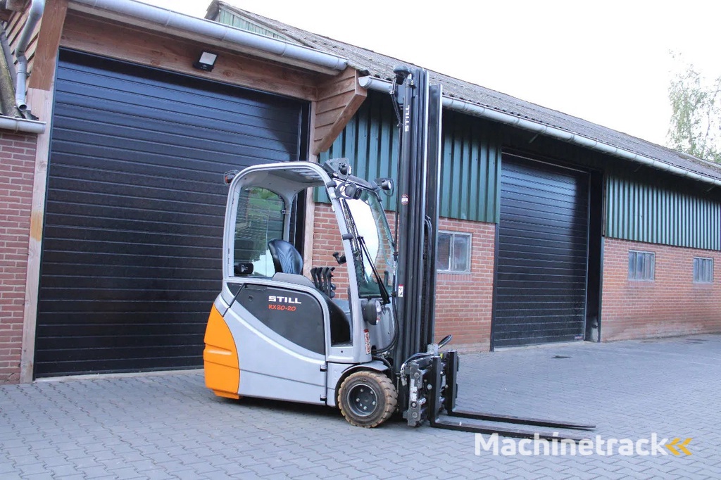 Still RX20 20 heftruck elektrische accu 88% triplex lepelverstelling sideshift