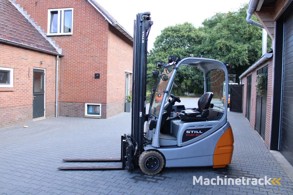 Still RX20 20 heftruck elektrische accu 88% triplex lepelverstelling sideshift