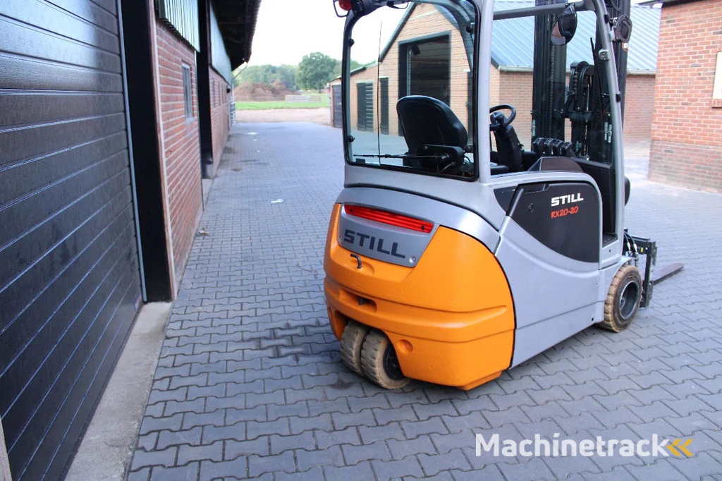 Still RX20 20 heftruck elektrische accu 88% triplex lepelverstelling sideshift