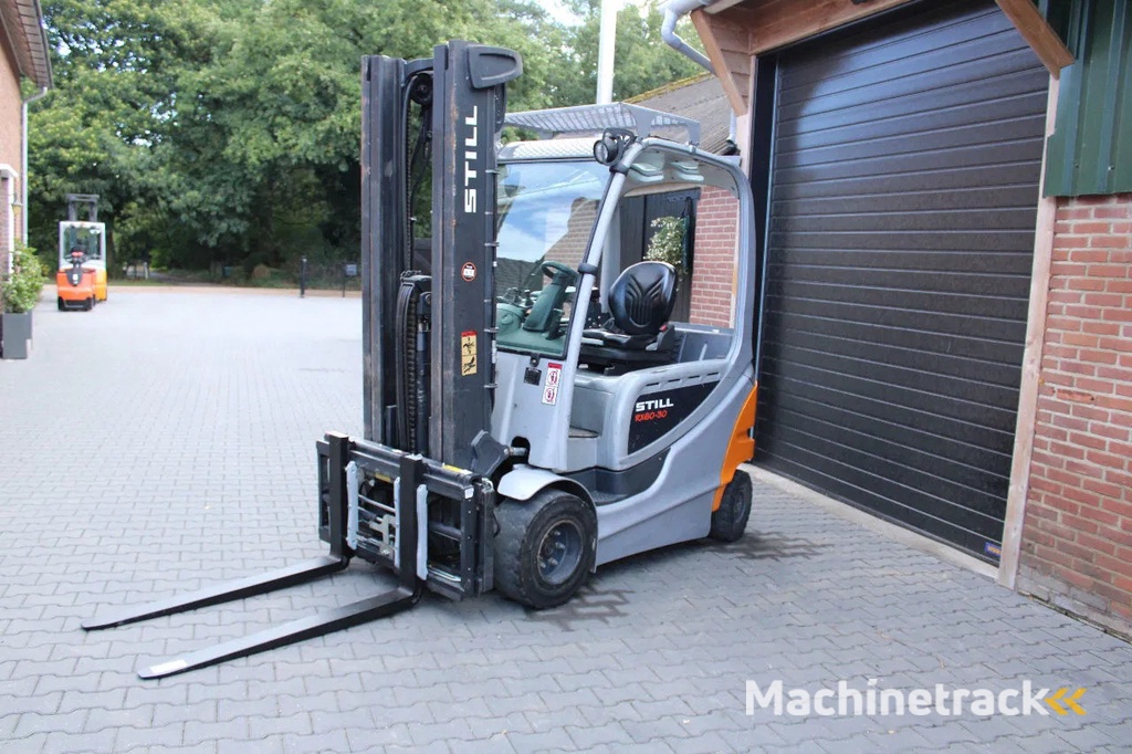 Still RX60 30 heftruck elektrische triplex lepelverstelling sideshift