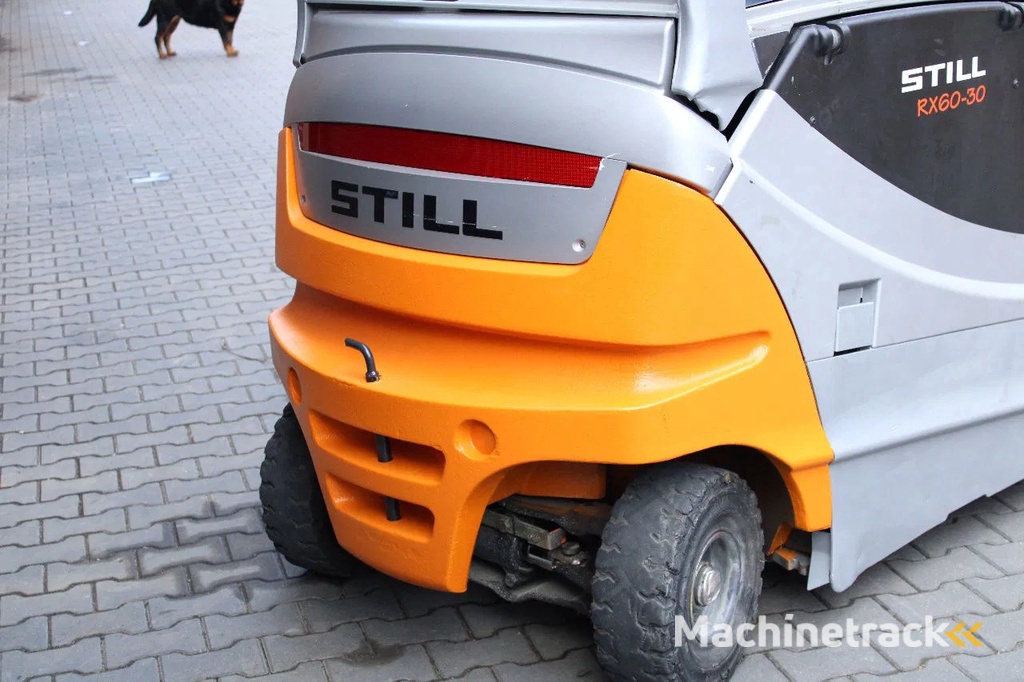 Still RX60 30 heftruck elektrische triplex lepelverstelling sideshift