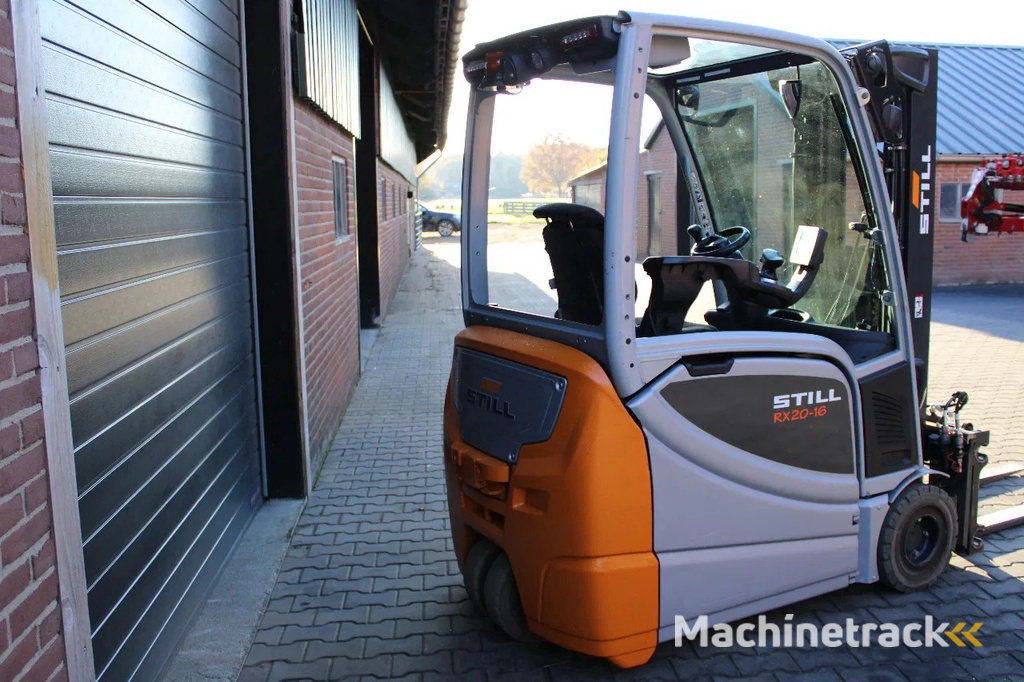 Still RX20-16 heftruck elektrische triplex sidesift lepelversteling