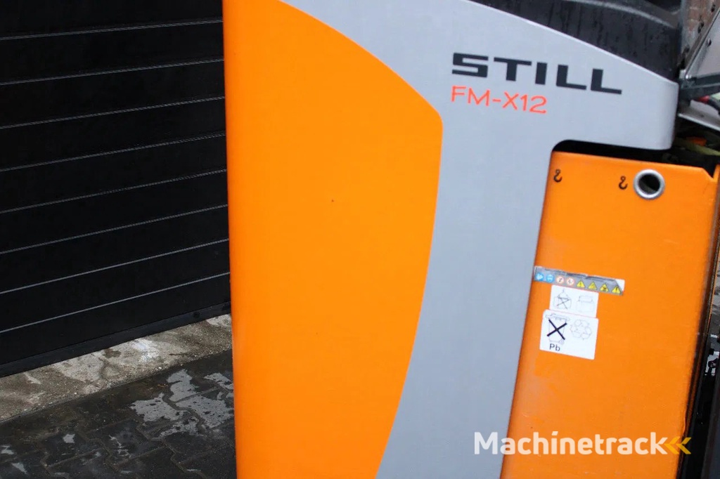 Still FM-X12 reachtruck elektrische triplex sideshift freelift