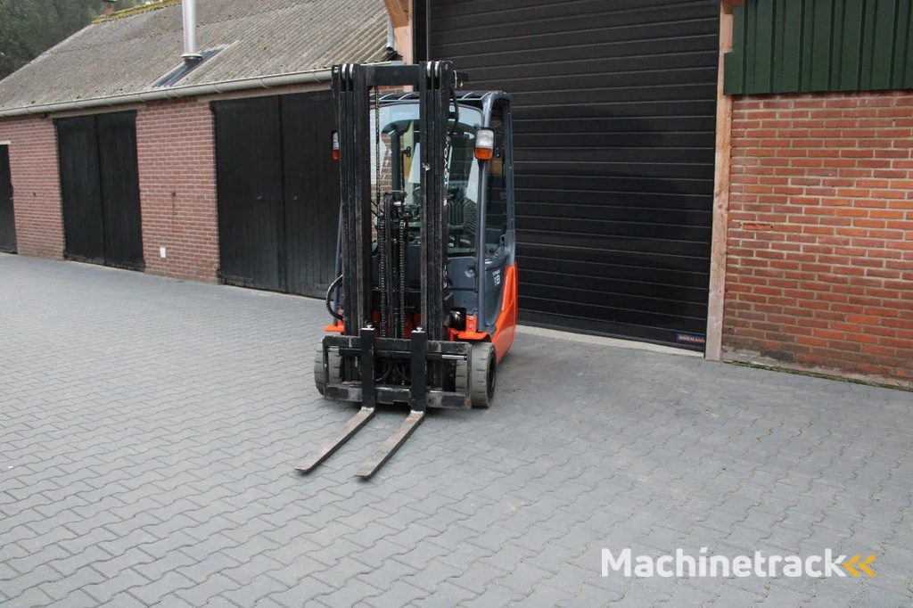 Toyota 8fbekt18 heftruck elektrische triplex sideshift 6498 uur