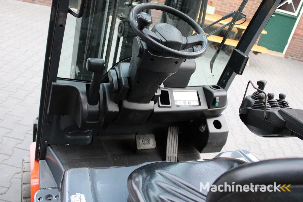 Toyota 8fbekt18 heftruck elektrische triplex sideshift 6498 uur