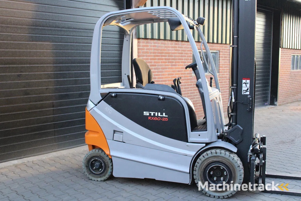 Still RX60 25 heftruck elektrische triplex sideshift