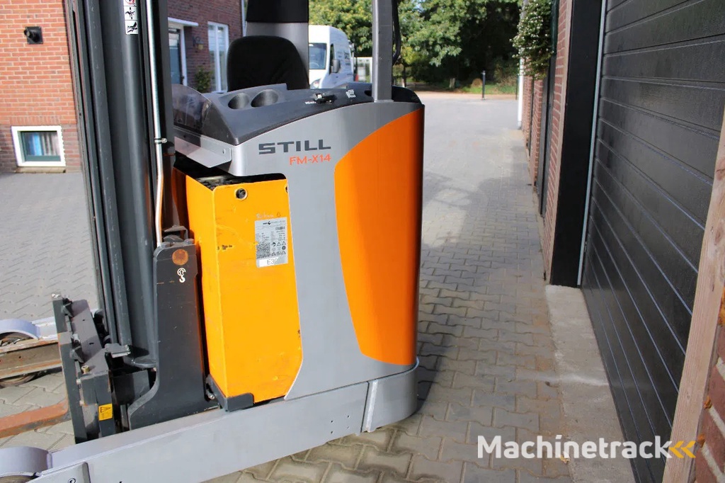Still FM-X14 reachtruck elektrische triplex sideshift freelift