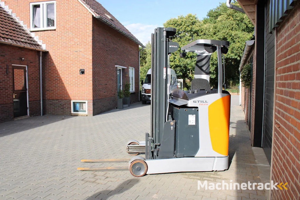 Still FM-X14 reachtruck elektrische triplex sideshift freelift