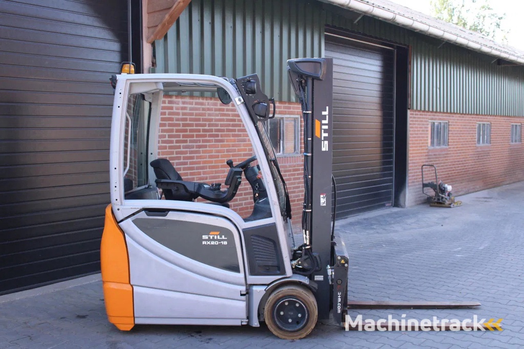 Still RX20 18 heftruck elektrische triplex sideshift lepelverstelling