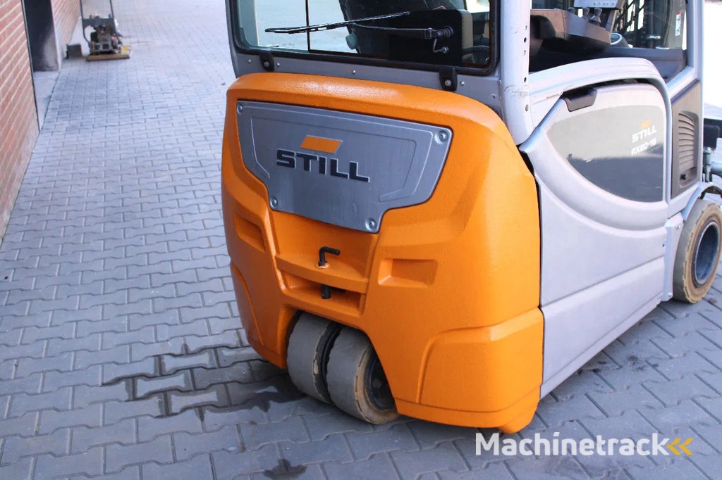 Still RX20 18 heftruck elektrische triplex sideshift lepelverstelling