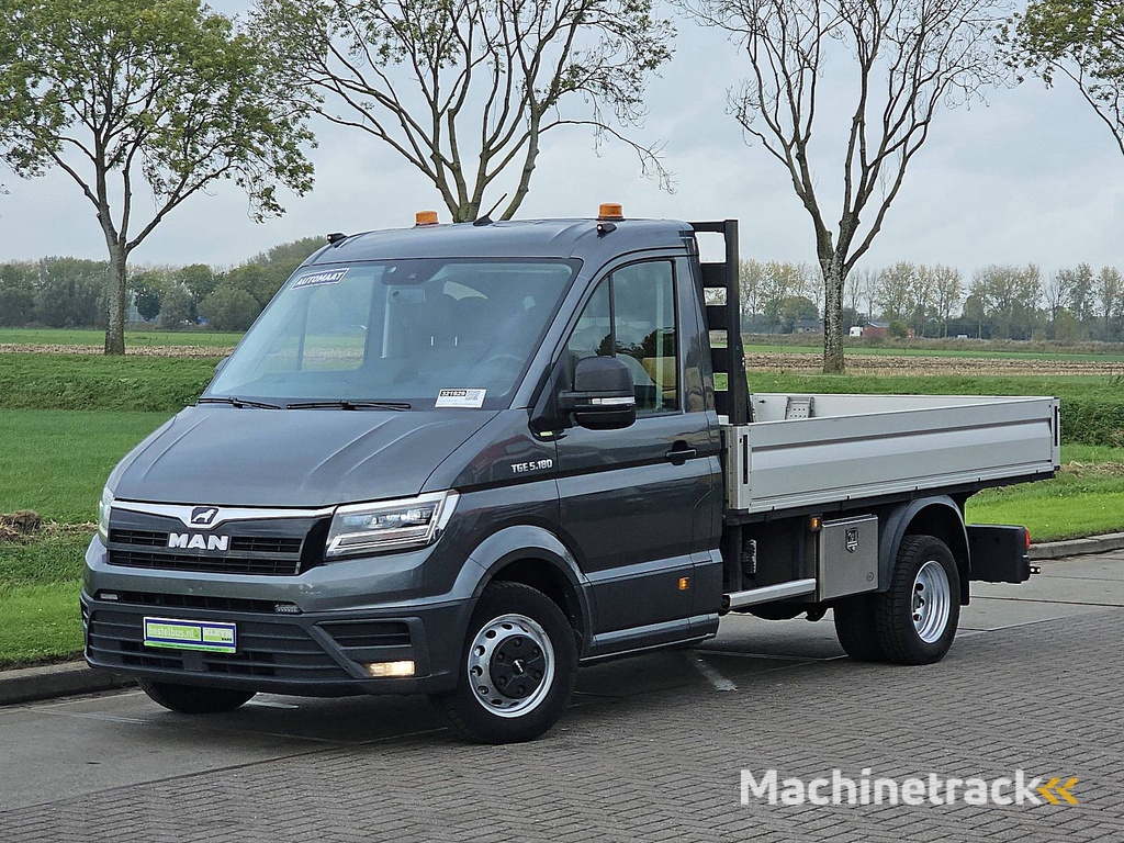 M.A.N. TGE 5.180 open-laadbak led ac!