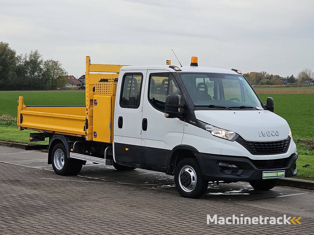 IVECO DAILY 35C14 dub.cab kipper kist!