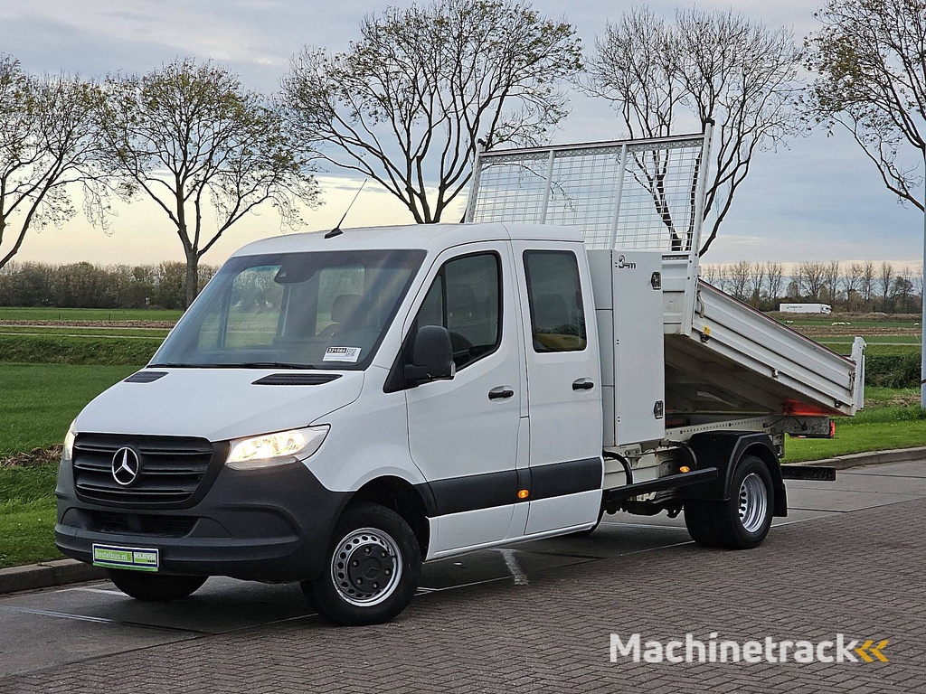 MERCEDES-BENZ SPRINTER 514 dub.cab kipper kist!