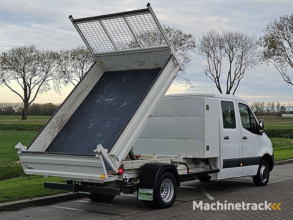 MERCEDES-BENZ SPRINTER 514 dub.cab kipper kist!