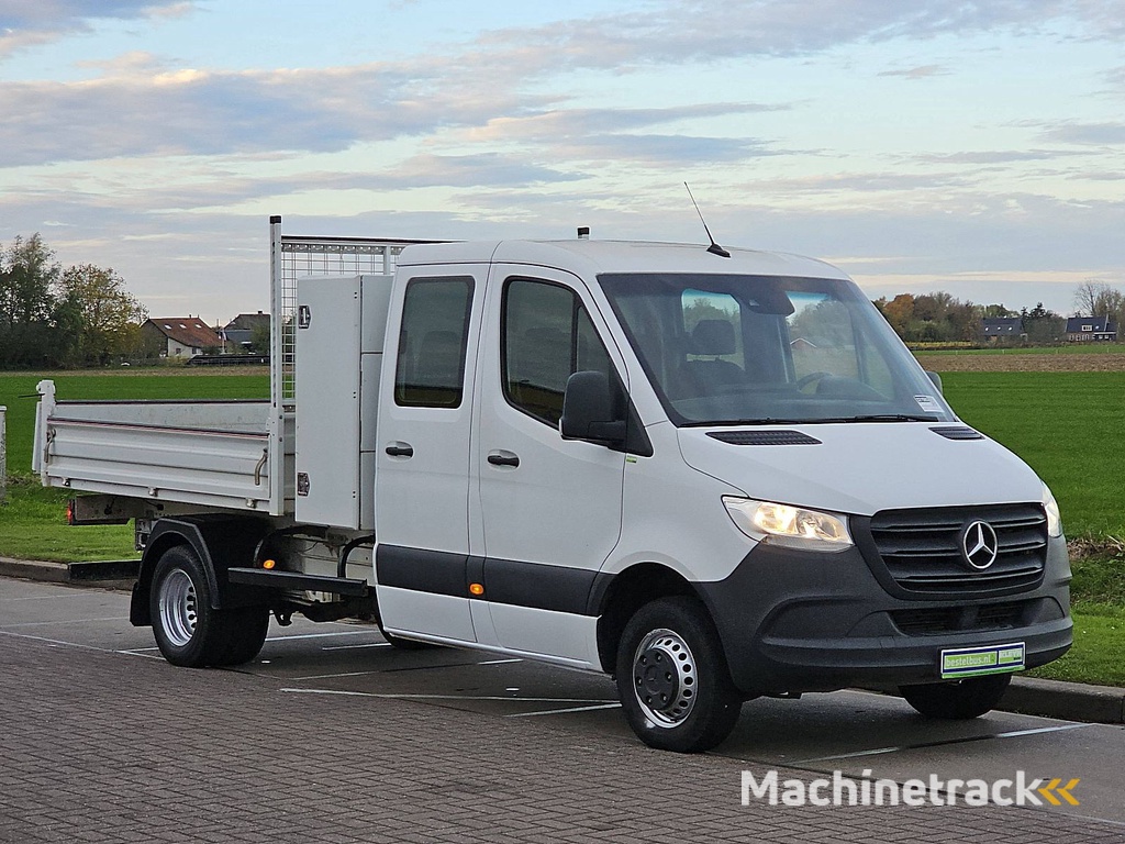 MERCEDES-BENZ SPRINTER 514 dub.cab kipper kist!