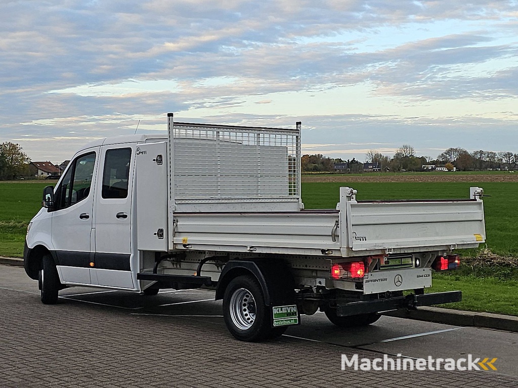 MERCEDES-BENZ SPRINTER 514 dub.cab kipper kist!