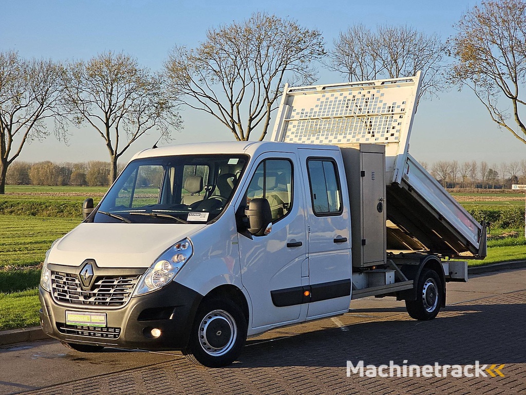 RENAULT MASTER 2.3 dub.cab kipper airco