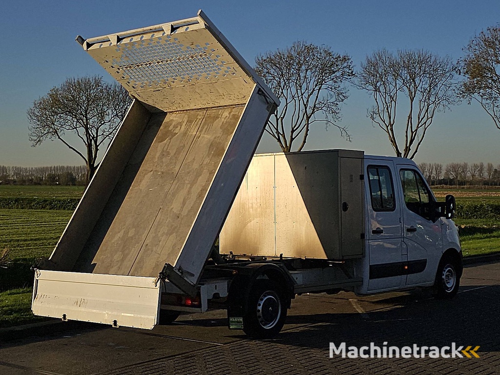 RENAULT MASTER 2.3 dub.cab kipper airco