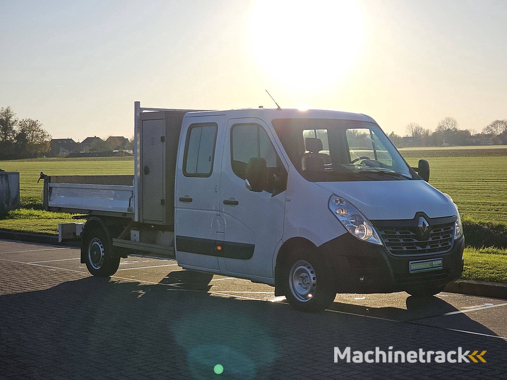 RENAULT MASTER 2.3 dub.cab kipper airco
