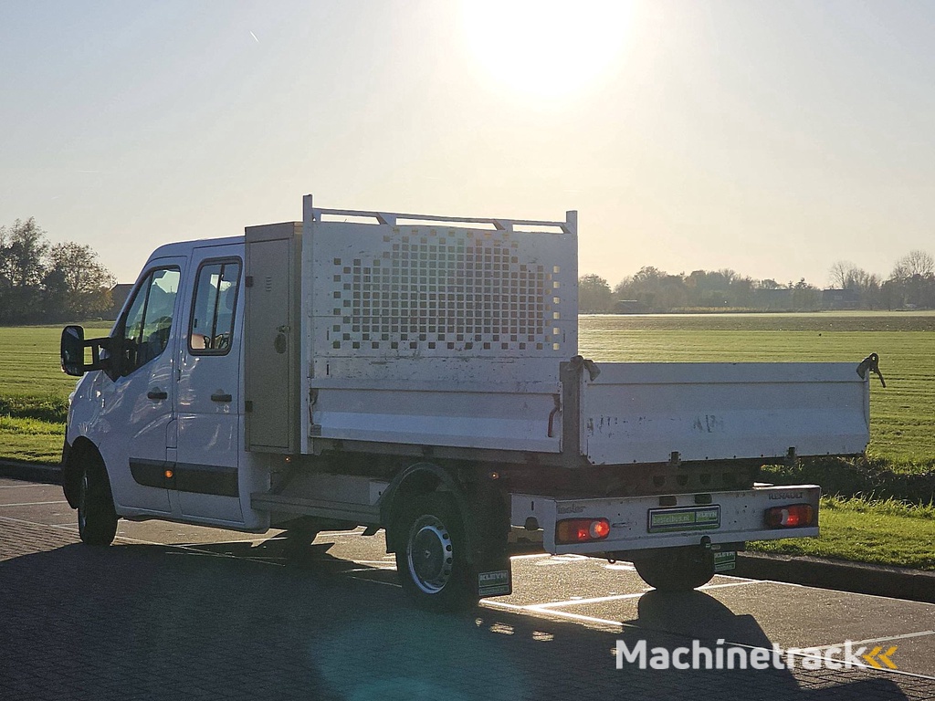 RENAULT MASTER 2.3 dub.cab kipper airco