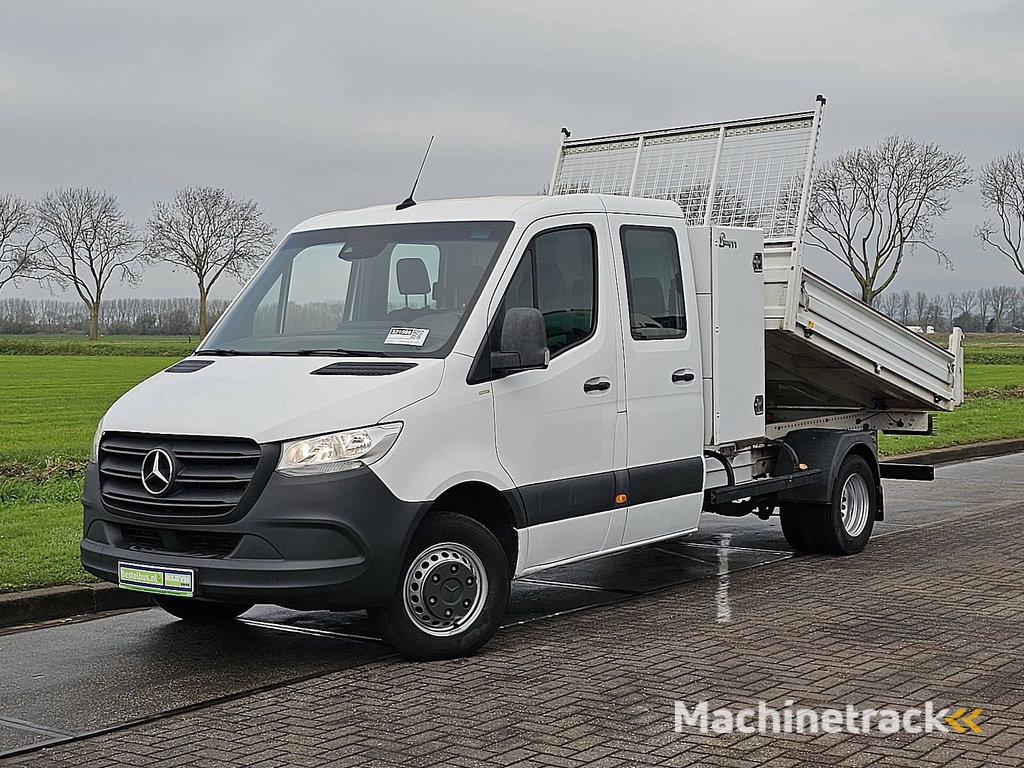 MERCEDES-BENZ SPRINTER 514 dub.cab kipper kist!