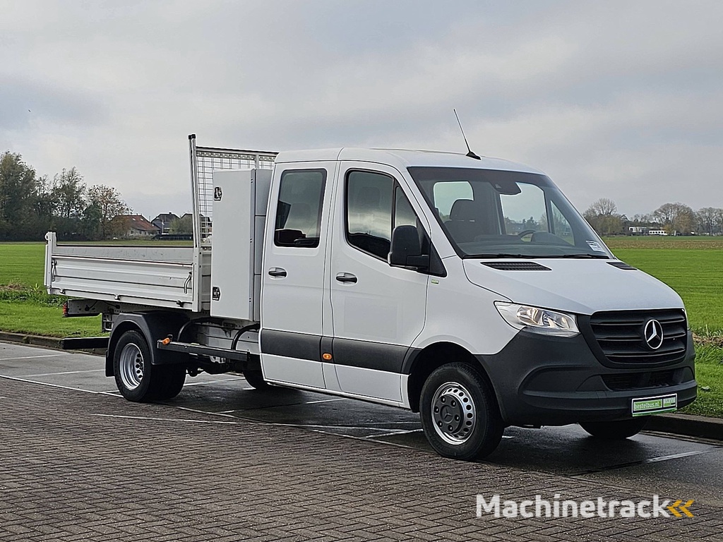 MERCEDES-BENZ SPRINTER 514 dub.cab kipper kist!