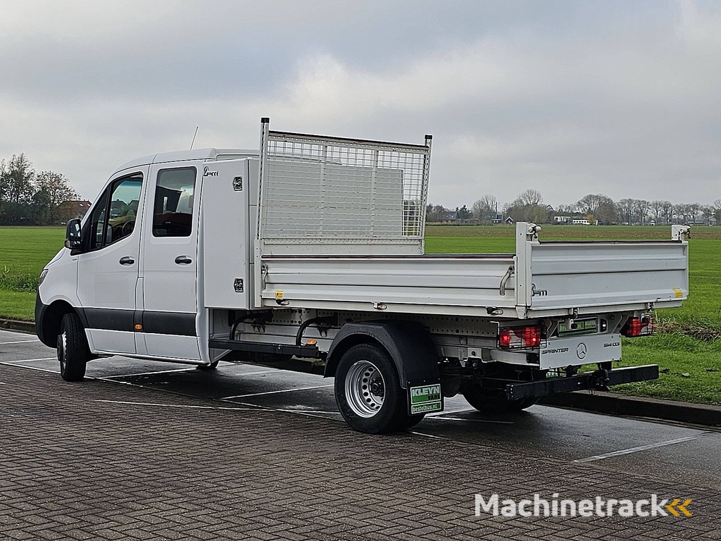 MERCEDES-BENZ SPRINTER 514 dub.cab kipper kist!