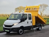 Minituur van IVECO DAILY 35C14 dub.cab kipper kist!