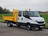Minituur van IVECO DAILY 35C14 dub.cab kipper kist!