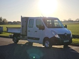 Minituur van RENAULT MASTER 2.3 dub.cab kipper airco