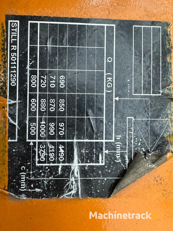 VS-21930 Elektrische compacte triplex heftruck Still R 50-10