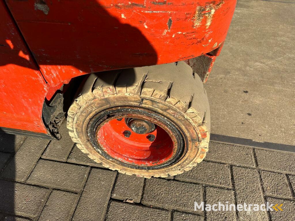 VS-22049 Elektrische triplex ATEX heftruck Linde E25 BJ2015