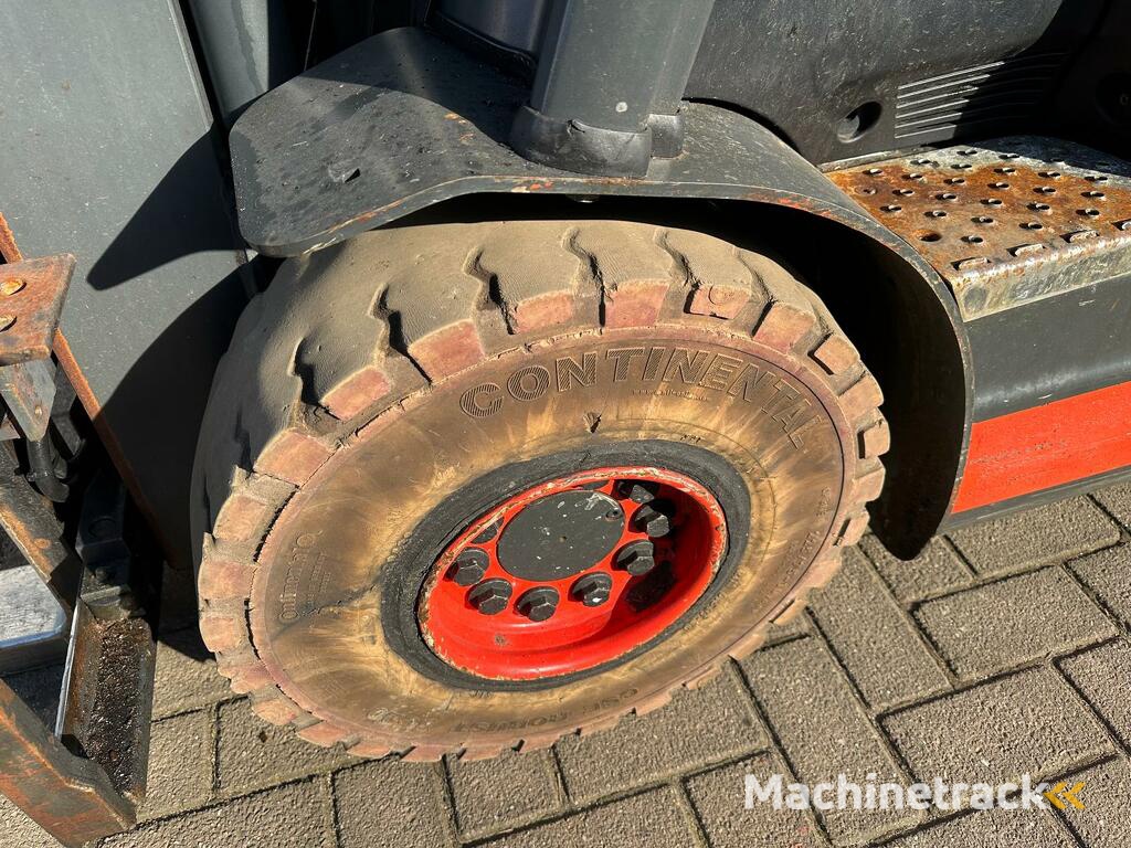 VS-22049 Elektrische triplex ATEX heftruck Linde E25 BJ2015