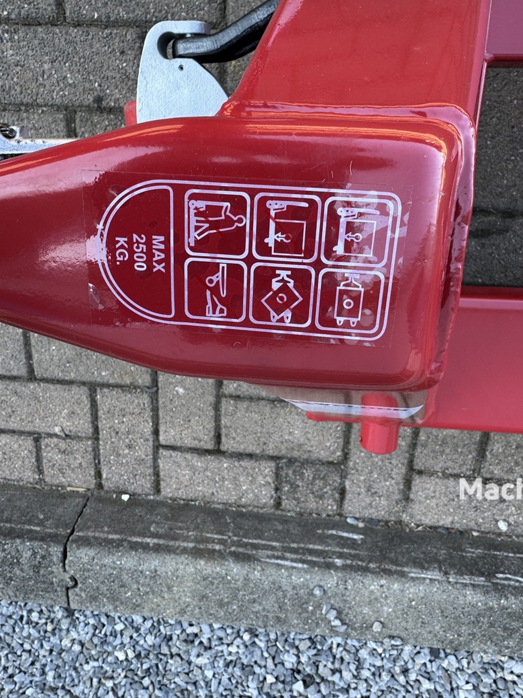 VS-22072 Handpalletwagen 2.500 kg Weldon NIEUW