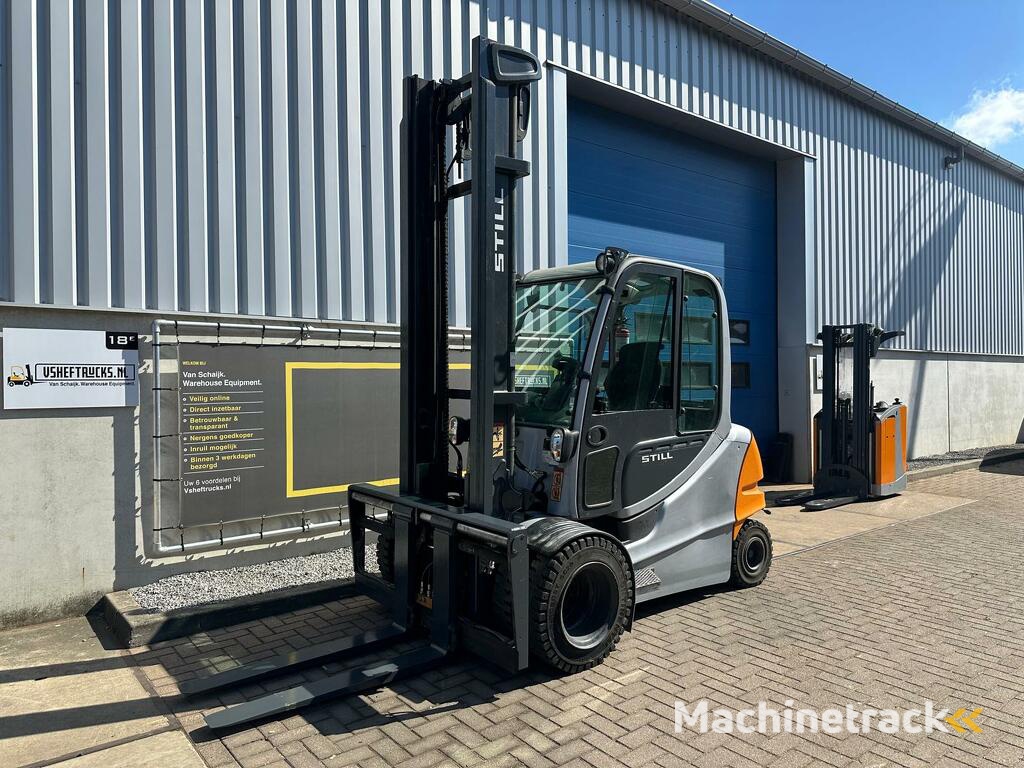 VS-22110 Elektrische Duplex heftruck Still RX60-45 Vorkenspreider