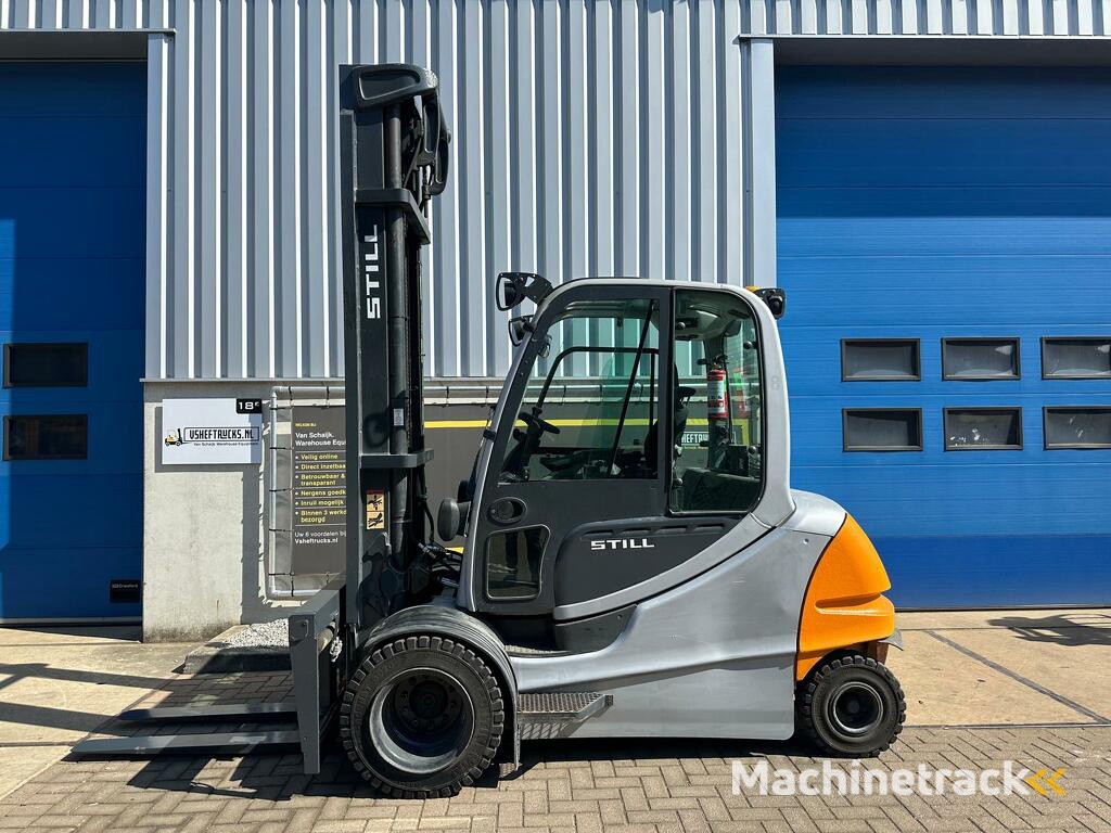 VS-22110 Elektrische Duplex heftruck Still RX60-45 Vorkenspreider