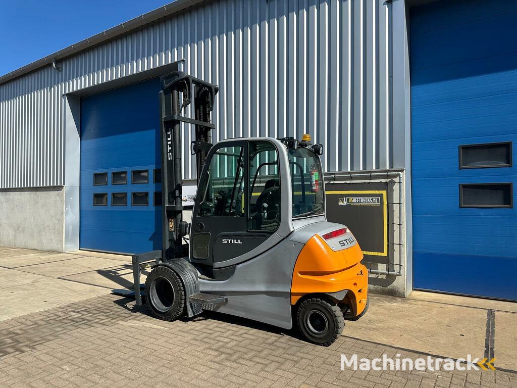 VS-22110 Elektrische Duplex heftruck Still RX60-45 Vorkenspreider