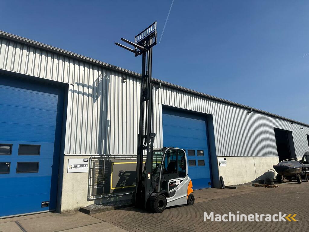 VS-22140 Elektrische triplex heftruck Still RX60-35 Vorkenspreider