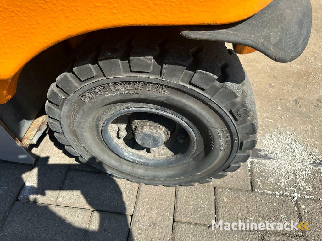 VS-22106 Elektrische Duplex heftruck Still RX60-25 Vorkenspreider