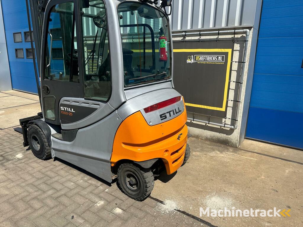 VS-22106 Elektrische Duplex heftruck Still RX60-25 Vorkenspreider