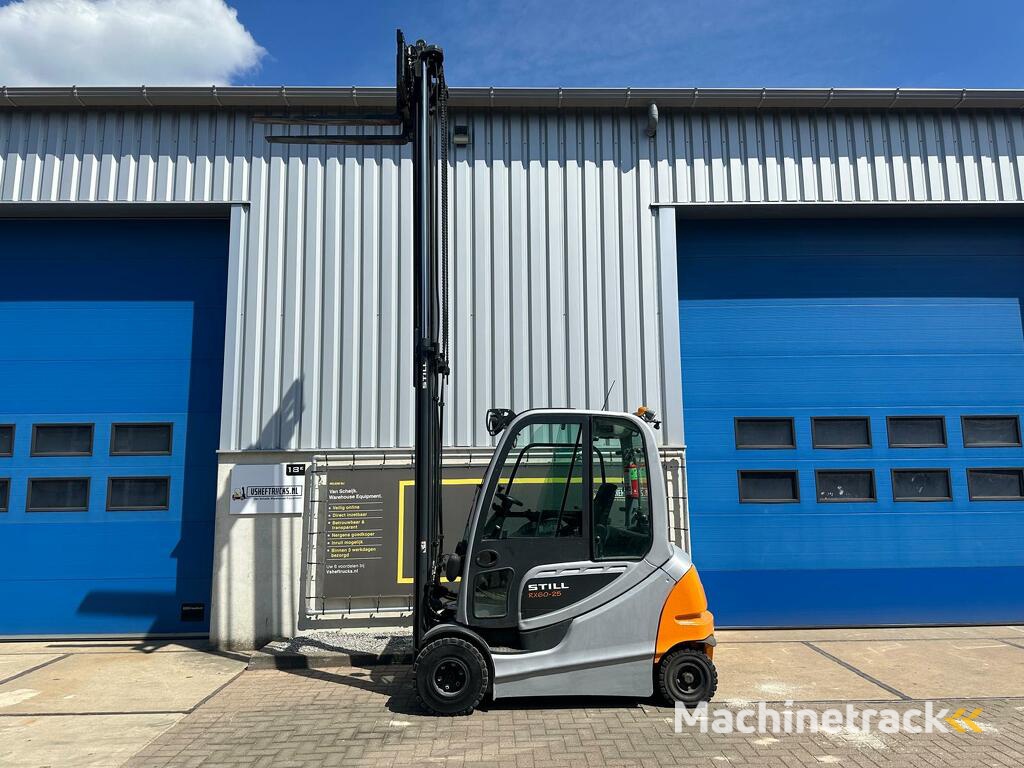 VS-22106 Elektrische Duplex heftruck Still RX60-25 Vorkenspreider