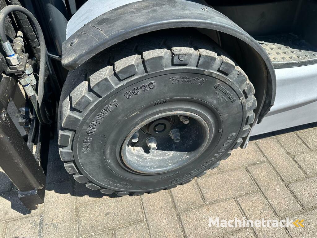 VS-22106 Elektrische Duplex heftruck Still RX60-25 Vorkenspreider