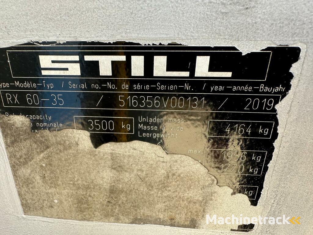 VS-22195 Elektrische triplex heftruck Still RX60-35 bj2019