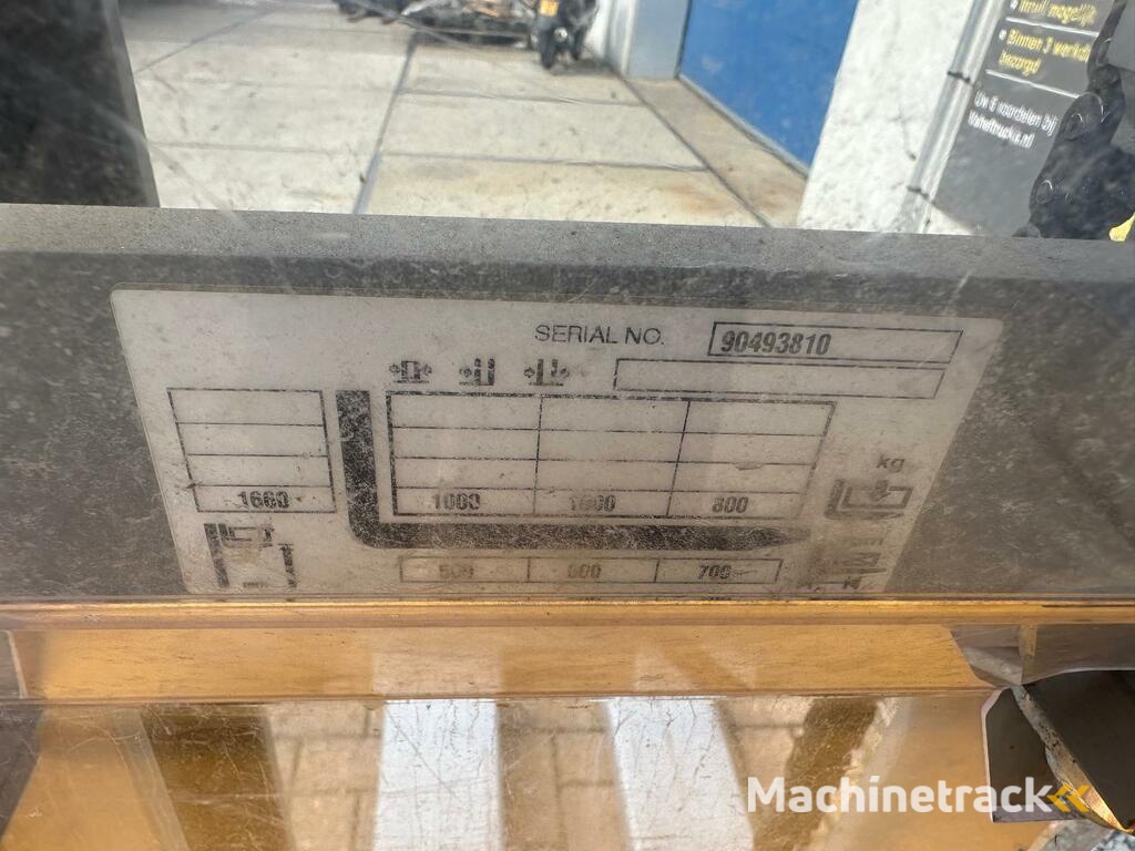 VS-22409 Elektrische stapelaar JungheinrichEMD118i Initiele lift 1860mm